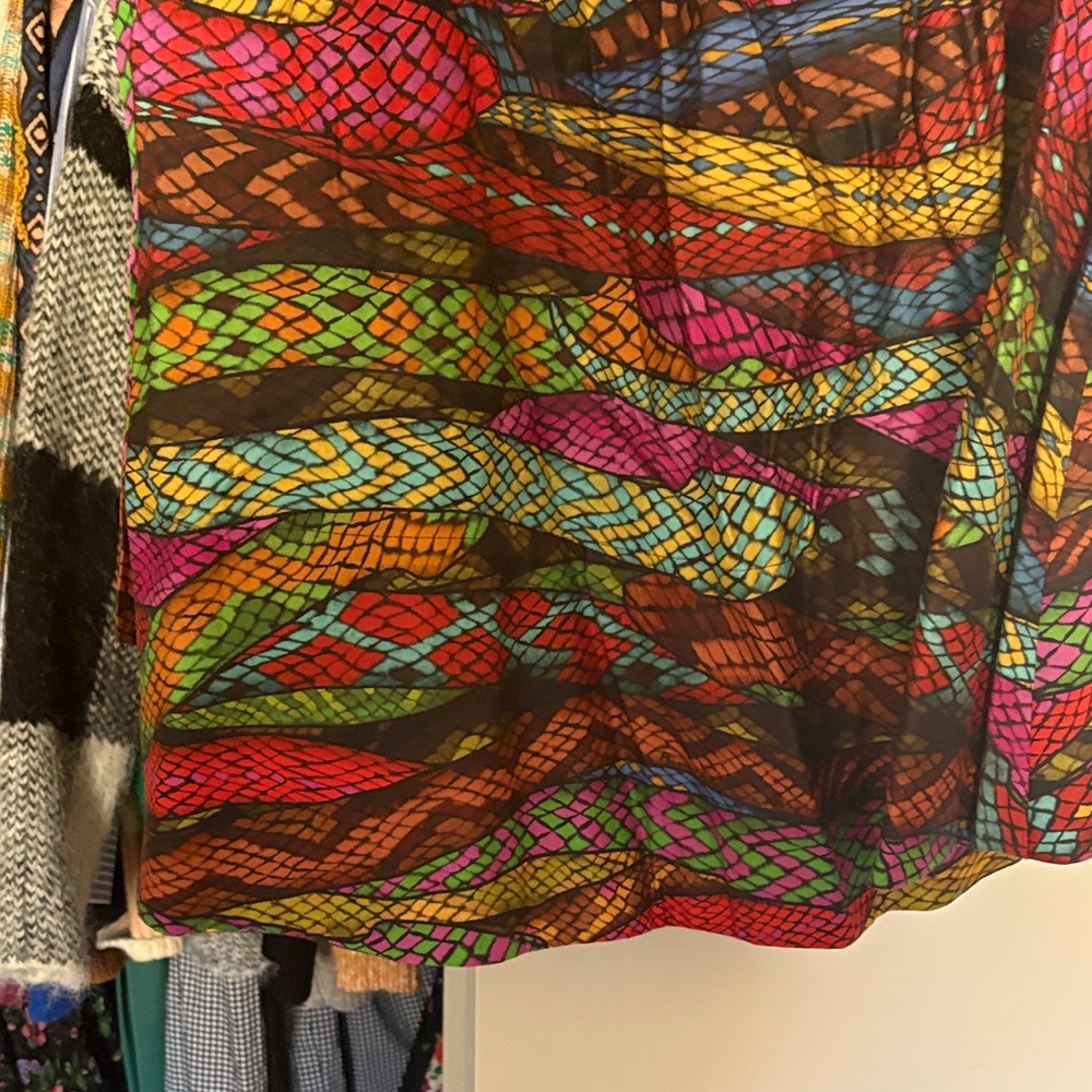 FARM Rio Colorful A-Line Skirt - Picture 5 of 12